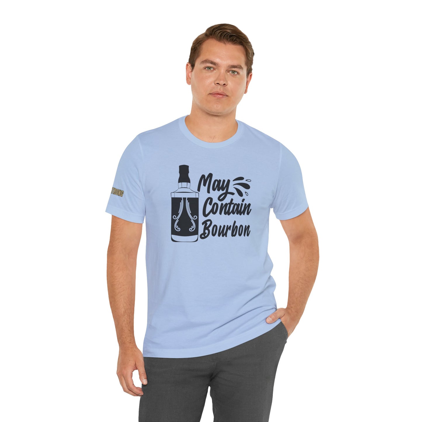 May Contain Bourbon Funny Whiskey Drinking T-Shirt