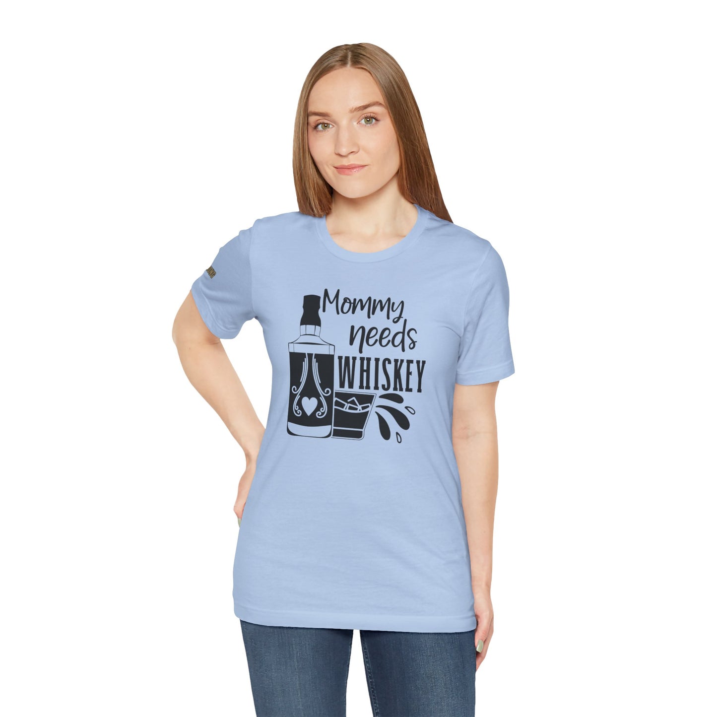 Mommy Needs Whiskey Funny Drinking T-Shirt
