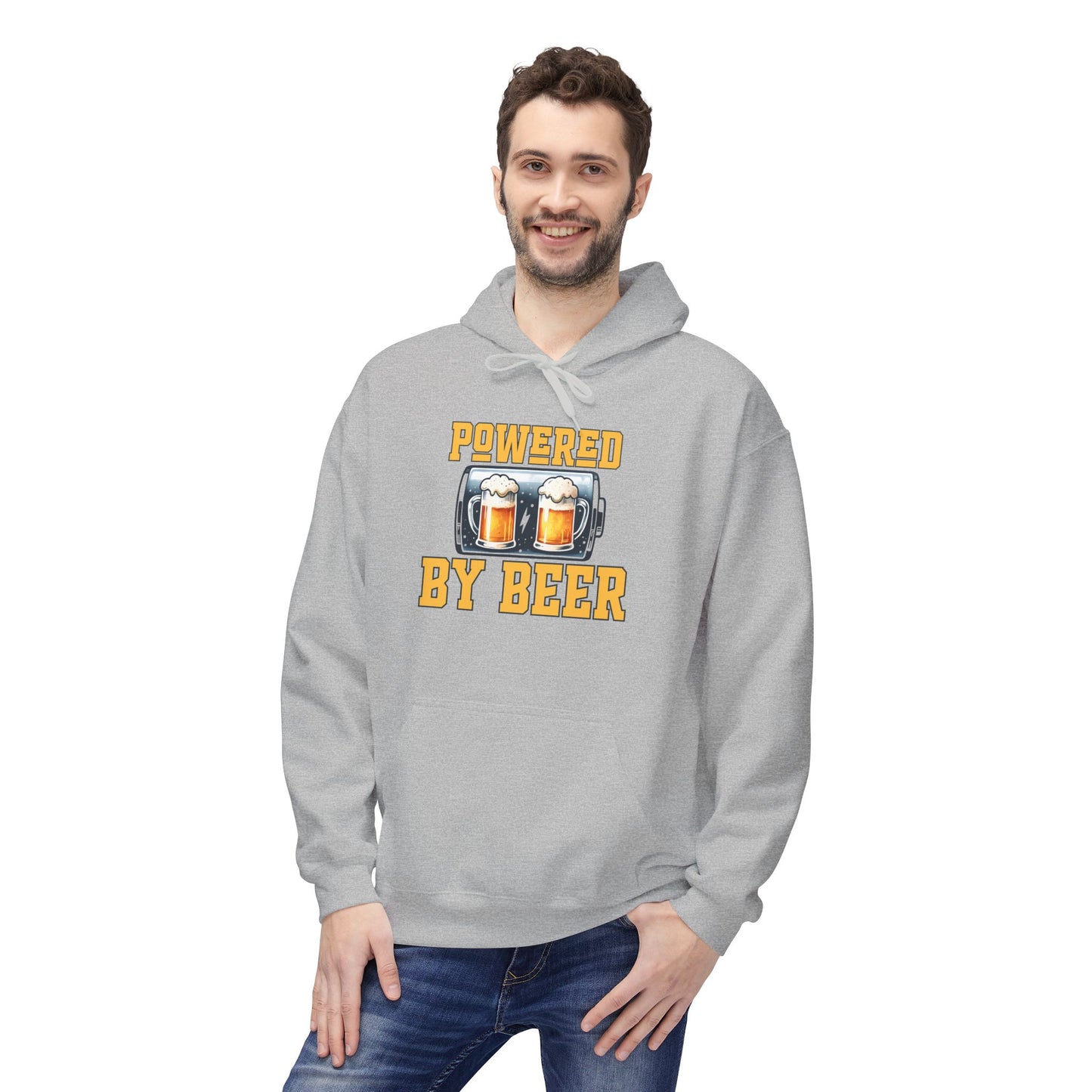 Powered by Beer Hoodie