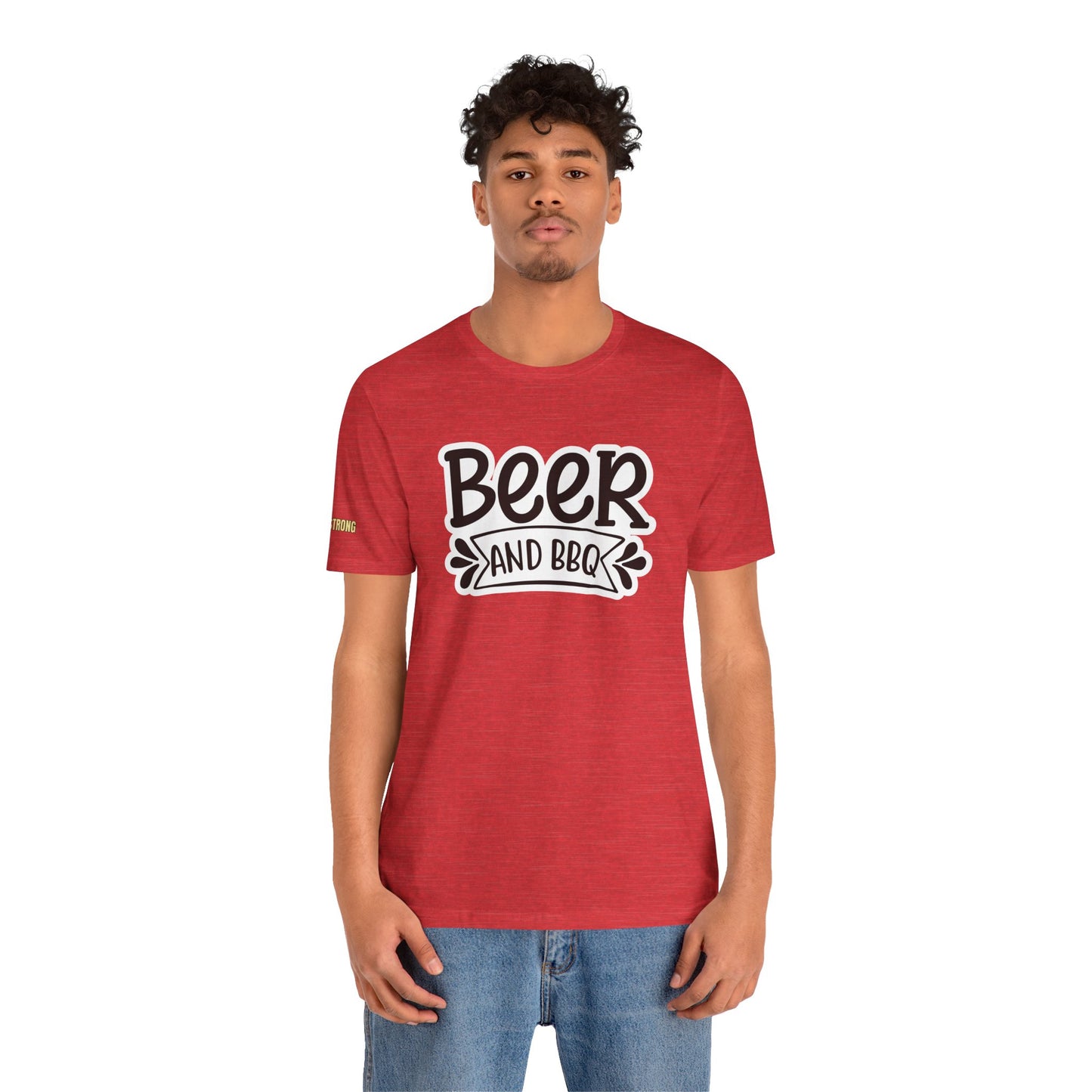 Beer and BBQ T-Shirt – Classic Backyard Grillin’ Tee