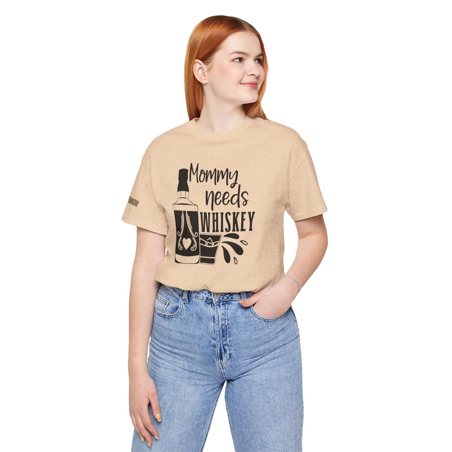 Mommy Needs Whiskey Funny Drinking T-Shirt