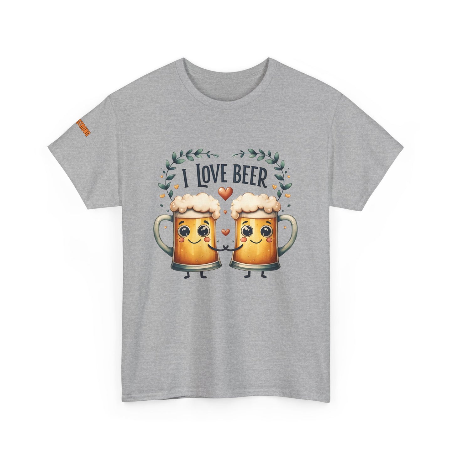 I Love Beer in All My Heart T-Shirt
