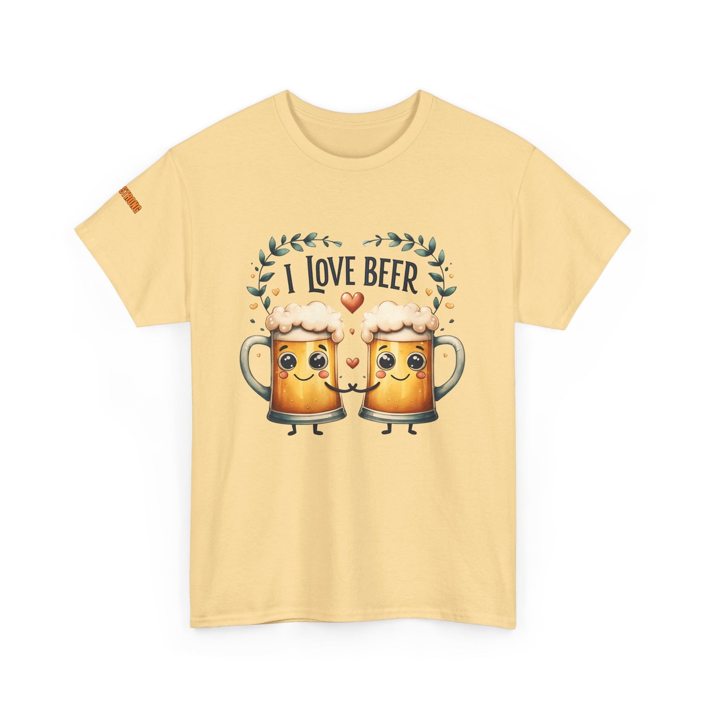 I Love Beer in All My Heart T-Shirt