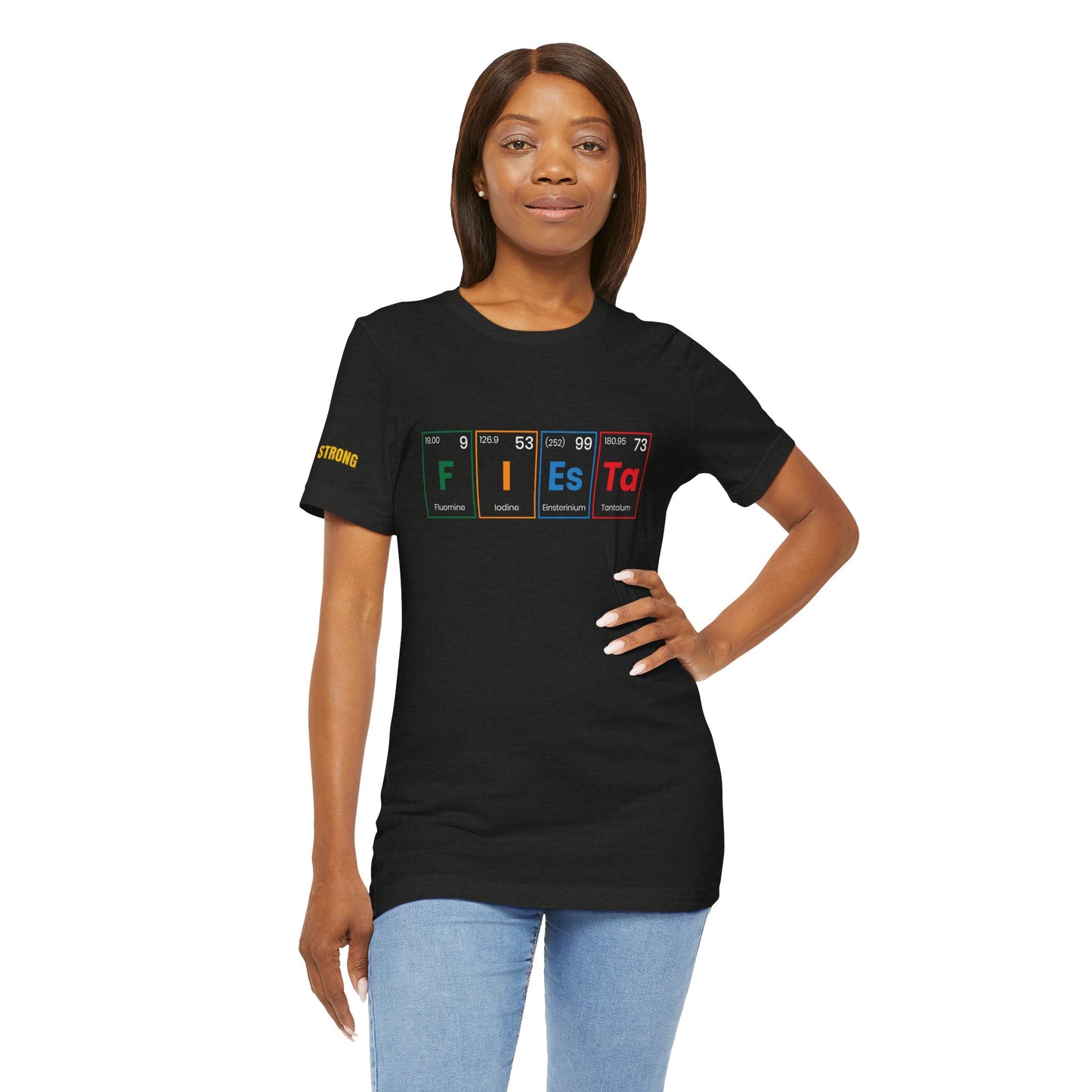 The Science of Partying – Fiesta Periodic Table Tee
