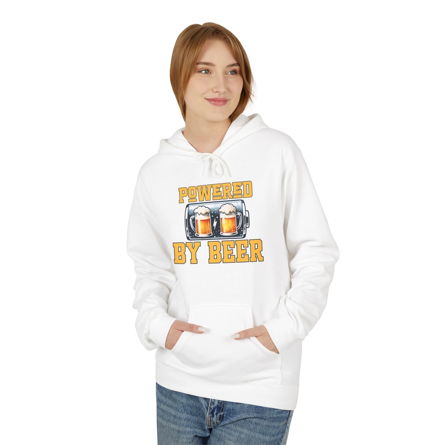 Powered by Beer Hoodie
