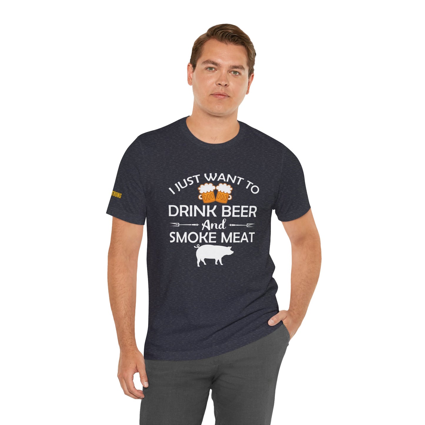 Drink Beer & Smoke Meat T-Shirt – The Ultimate Pitmaster’s Uniform