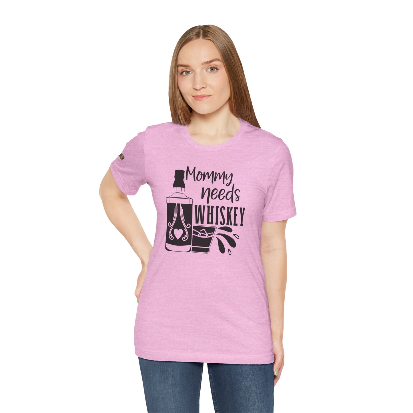 Mommy Needs Whiskey Funny Drinking T-Shirt