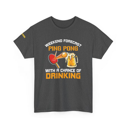 Weekend Forecast: Ping Pong and Drinking – The Ultimate Party Tee