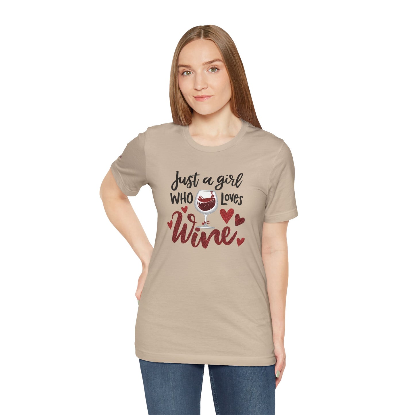 Just a Girl Who Loves Wine T-Shirt