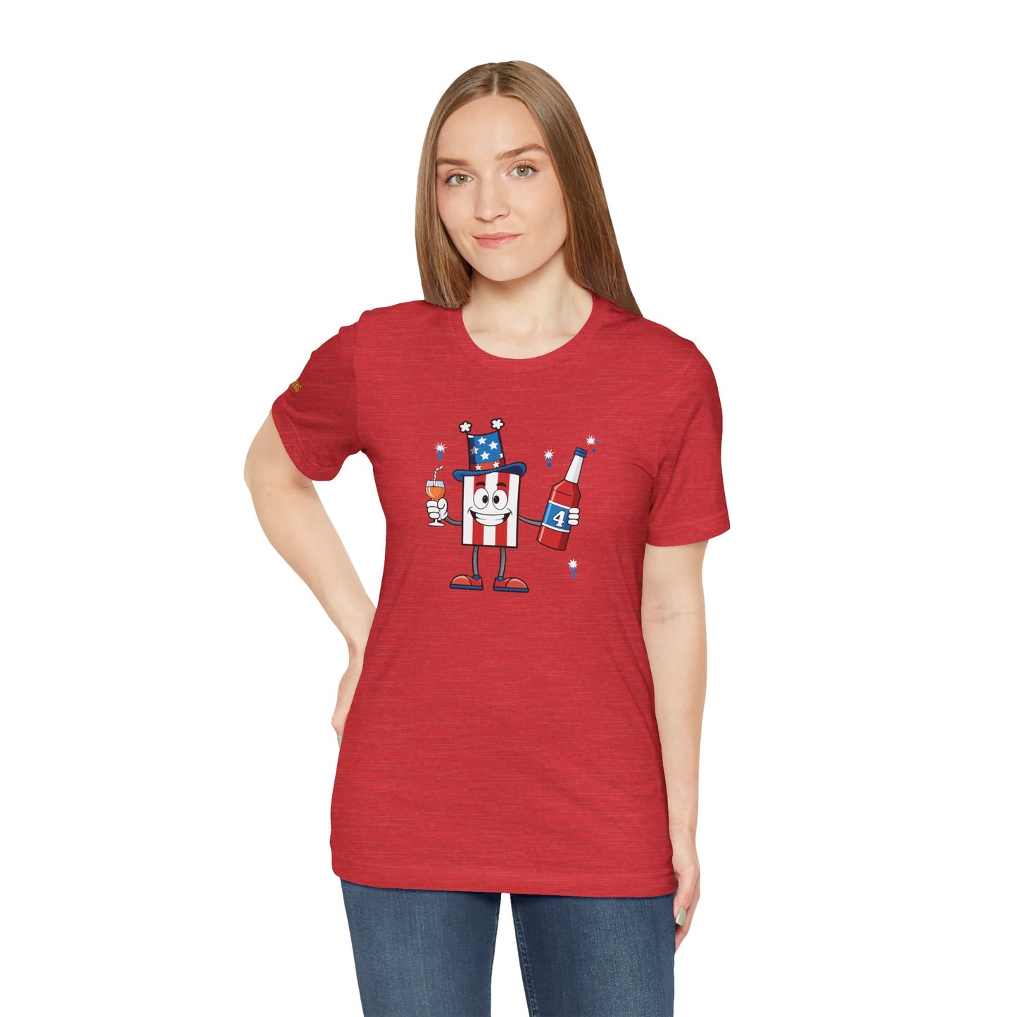 Red, White & Booze – 4th of July Drinking Shirt
