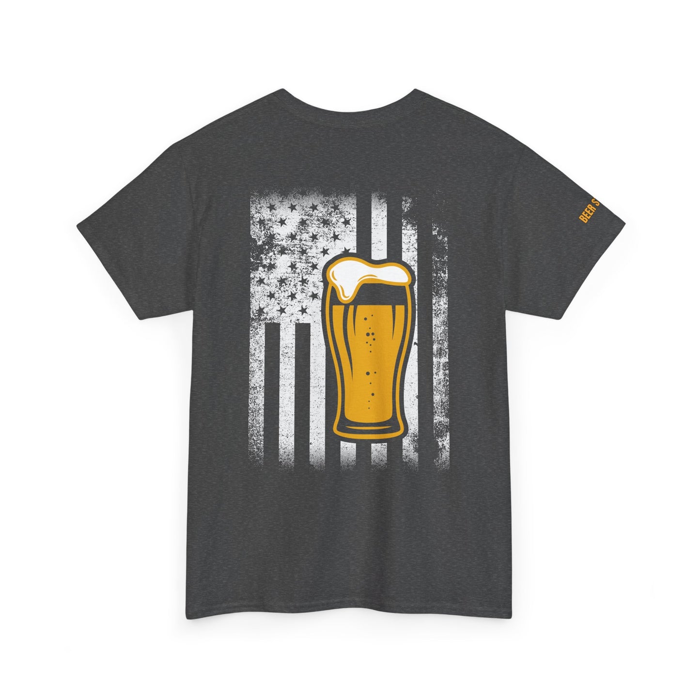 Beer Lover's Patriotic T-Shirt – Raise a Glass to Freedom