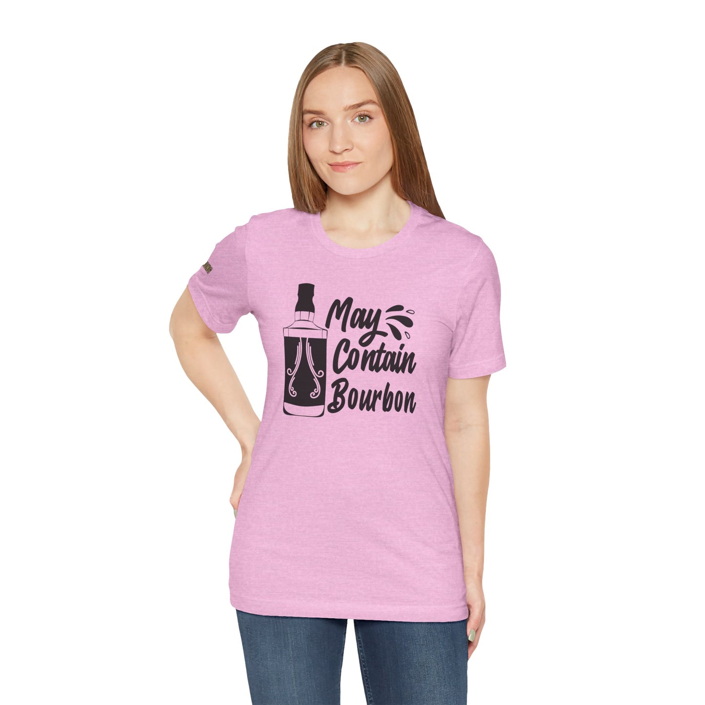 May Contain Bourbon Funny Whiskey Drinking T-Shirt