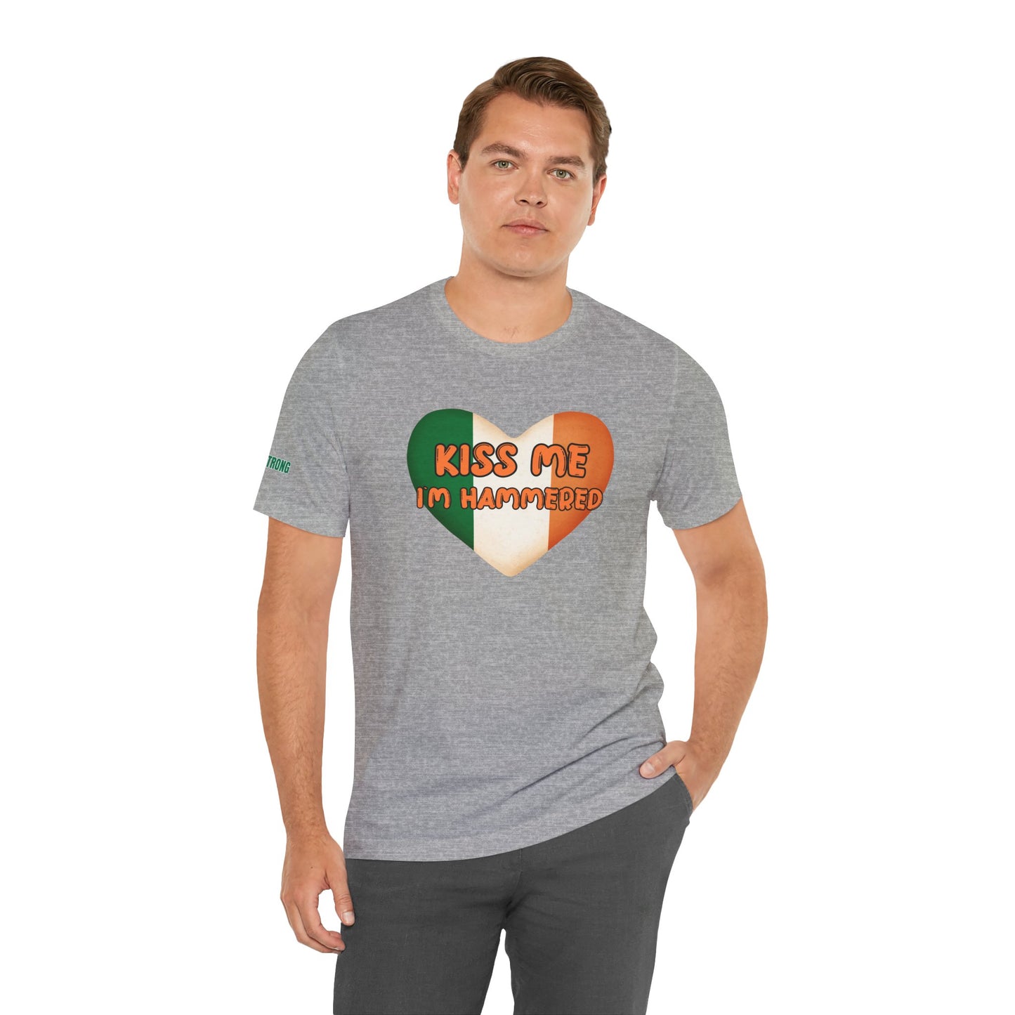 Kiss Me, I’m Hammered – Funny St. Patrick’s Day Drinking Shirt
