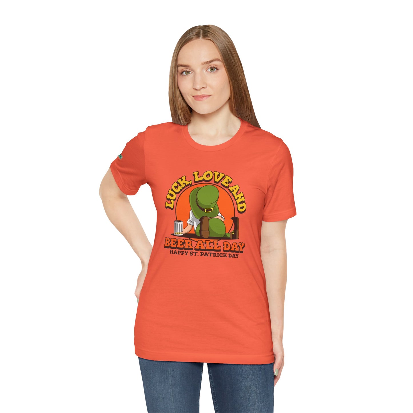 Luck, Love, and Beer All Day – The Ultimate St. Paddy’s Tee