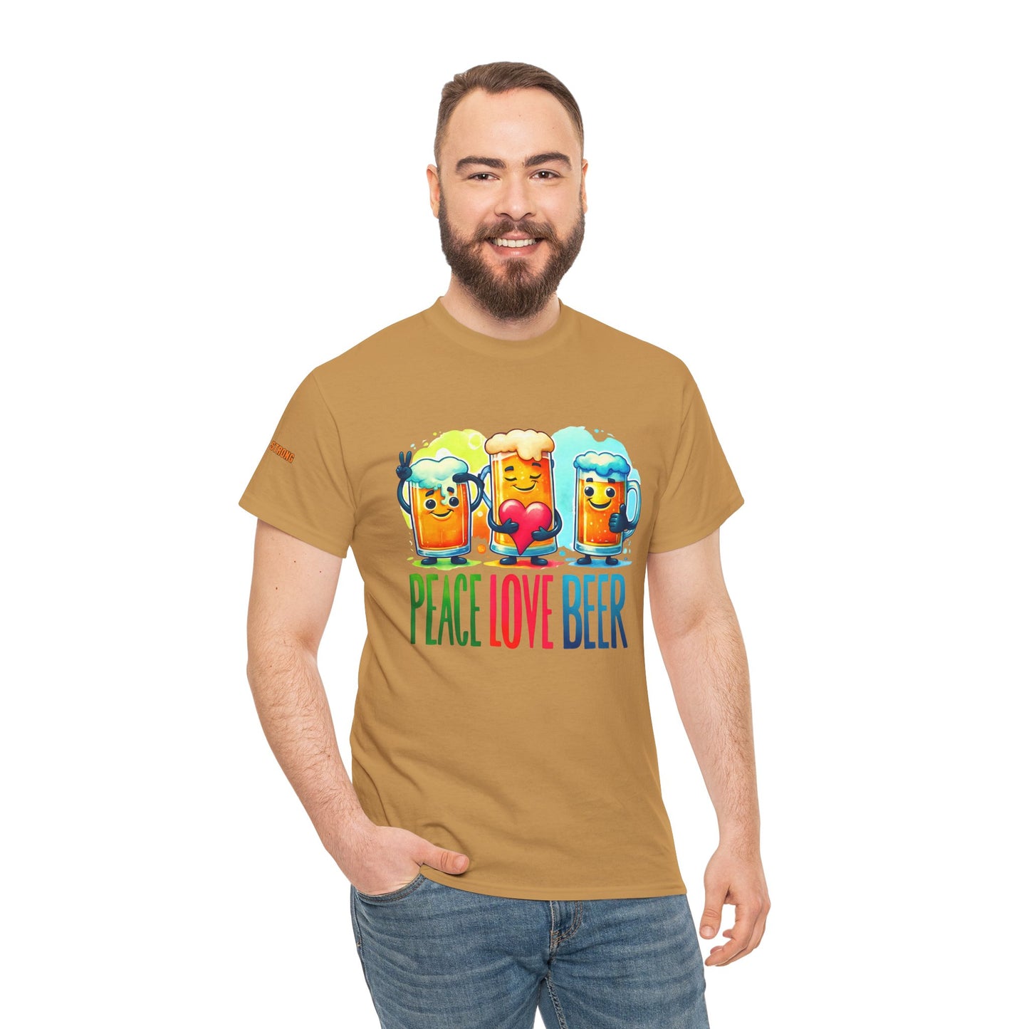Peace, Love, and a Pint Beer T-Shirt
