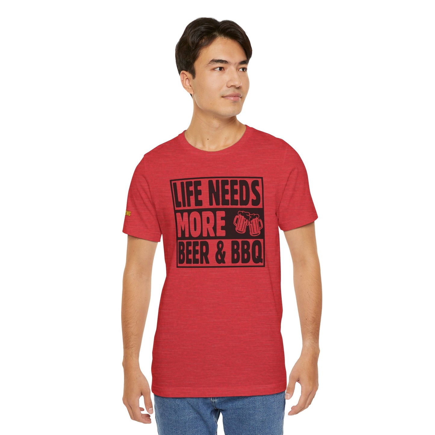 Life Needs More Beer & BBQ T-Shirt