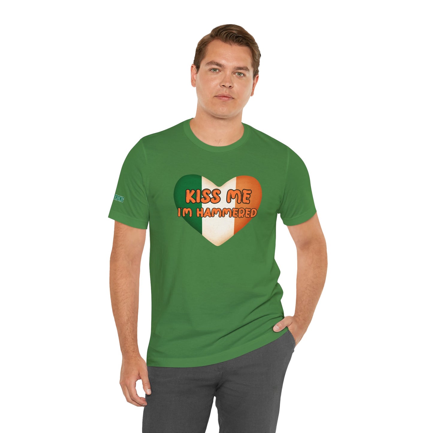 Kiss Me, I’m Hammered – Funny St. Patrick’s Day Drinking Shirt