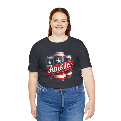 American Beer Can – Funny Patriotic 4th of July T-Shirt