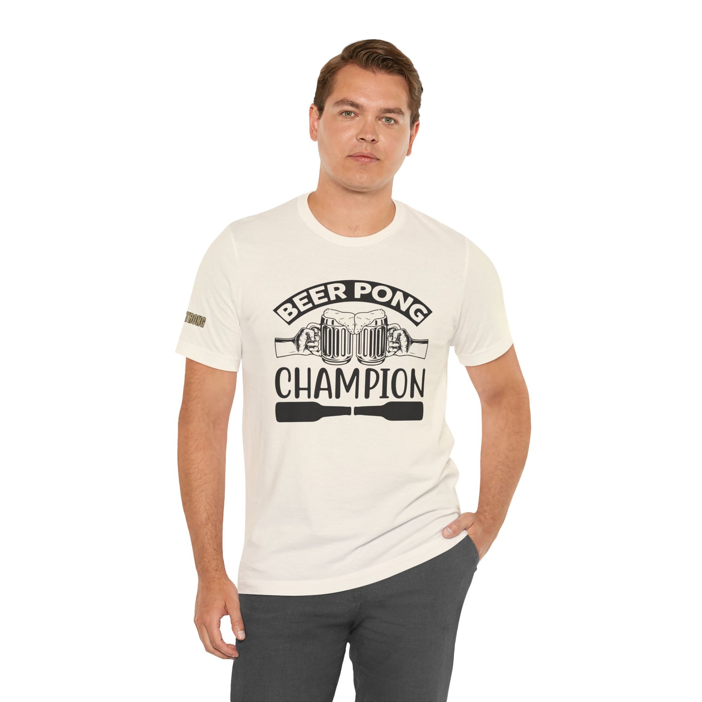 Beer Pong Champion T-Shirt – Because Drinking is a Sport
