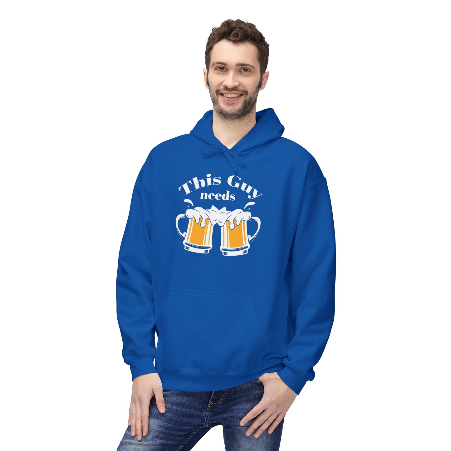 This Guy Needs Beer Hoodie